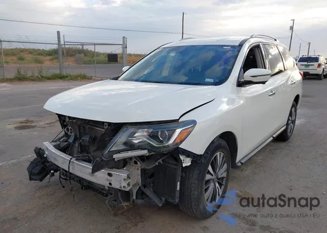 2018 Nissan Pathfinder Sl из США, поврежденный, VIN 5N1DR2MN4JC602520